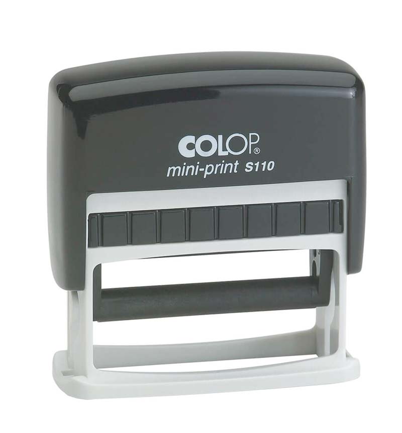 Sello de caucho mini-print-alargado Navarra Pamplona